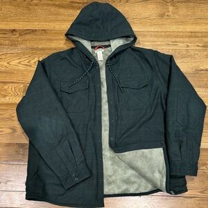 Men’s L.L. Bean Hooded Shacket EUC XXL